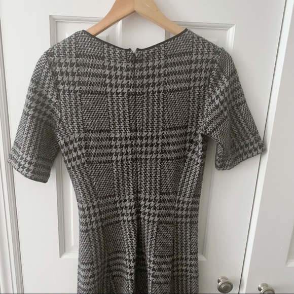 Theory Nikay Drop-Skirt Plaid Dress - Picture 8 of 10